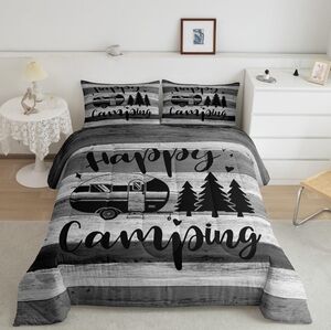 🛏 Camper Comforter Farmhouse Style- Queen
